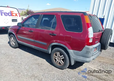2002 Honda Cr-V Lx из США, поврежденный, VIN JHLRD68402C012207